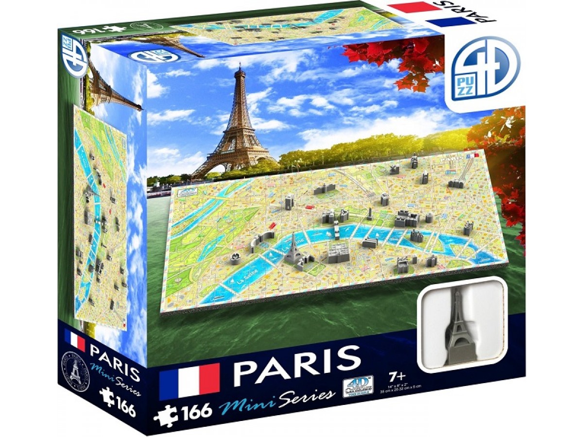 4D Puzzle Paris Mini 166 bitar 4D Puzzle Paris Mini 166 bitar
